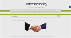 Desktop Screenshot of emediator.org